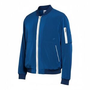 💥 Nike‎ Men’s NWT Sportwear Bomber Jacket 🌀 Size Large Blue Zip-Up